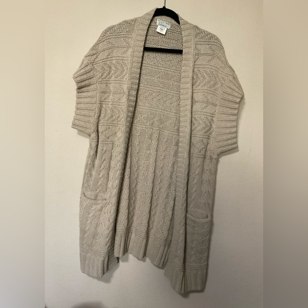 G - Ralph Lauren Chocolate Cable Knit Cardigan